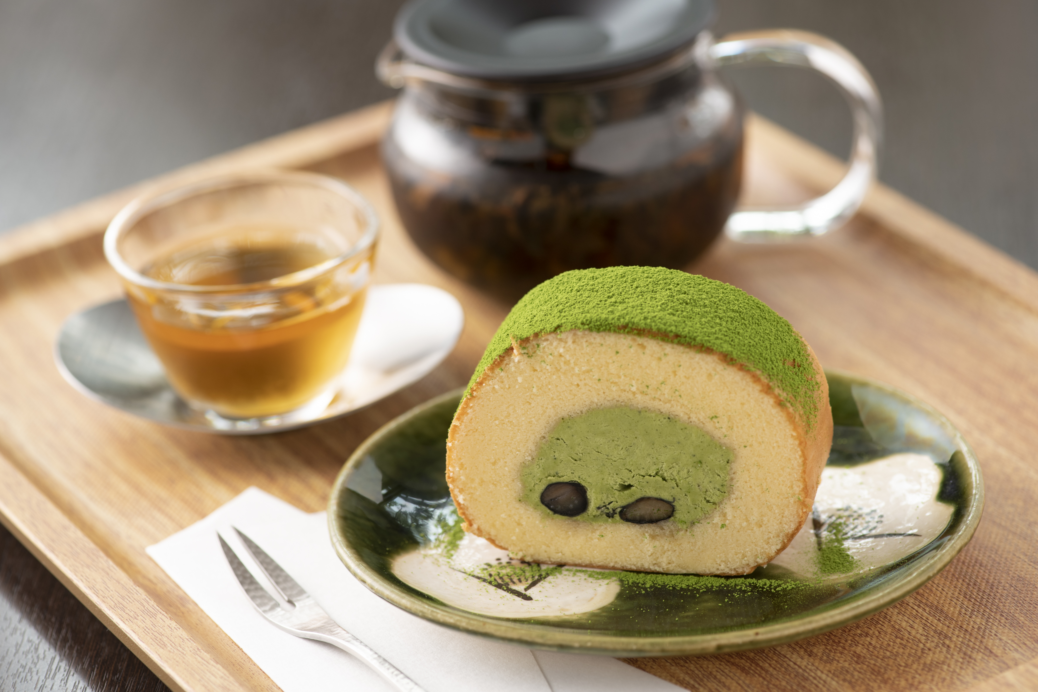 宇治抹茶ロールケーキ（16cm）2本セット | 冷凍品 | クール便送料込